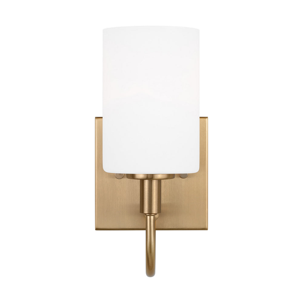 Visual Comfort Studio Canada - One Light Bath Vanity - Oak Moore - Satin Brass- Union Lighting Luminaires Decor