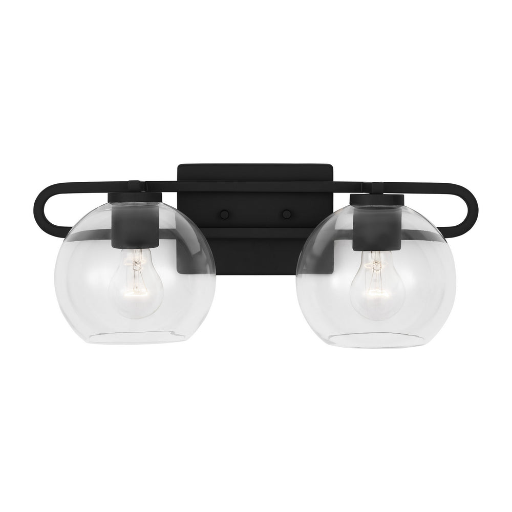Visual Comfort Studio Canada - Two Light Bath Vanity - Codyn - Midnight Black- Union Lighting Luminaires Decor