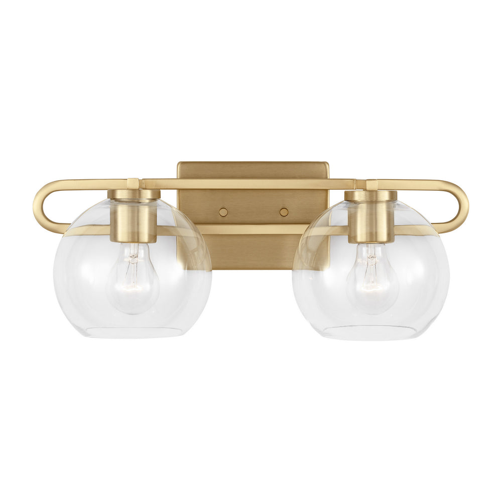 Visual Comfort Studio Canada - Two Light Bath Vanity - Codyn - Satin Brass- Union Lighting Luminaires Decor