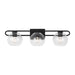 Visual Comfort Studio Canada - Three Light Bath Vanity - Codyn - Midnight Black- Union Lighting Luminaires Decor
