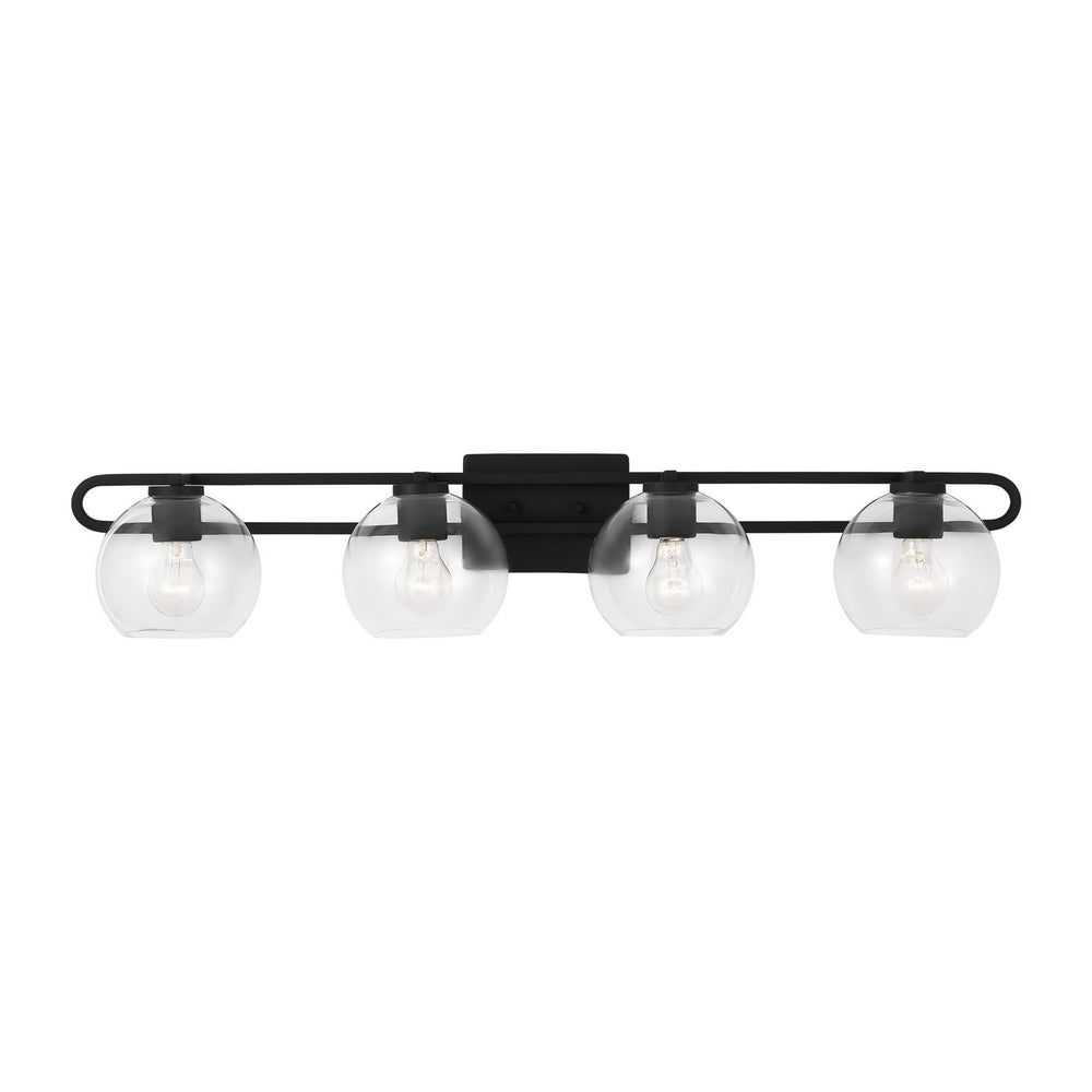 Visual Comfort Studio Canada - Four Light Bath Vanity - Codyn - Midnight Black- Union Lighting Luminaires Decor