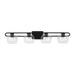 Visual Comfort Studio Canada - Four Light Bath Vanity - Codyn - Midnight Black- Union Lighting Luminaires Decor