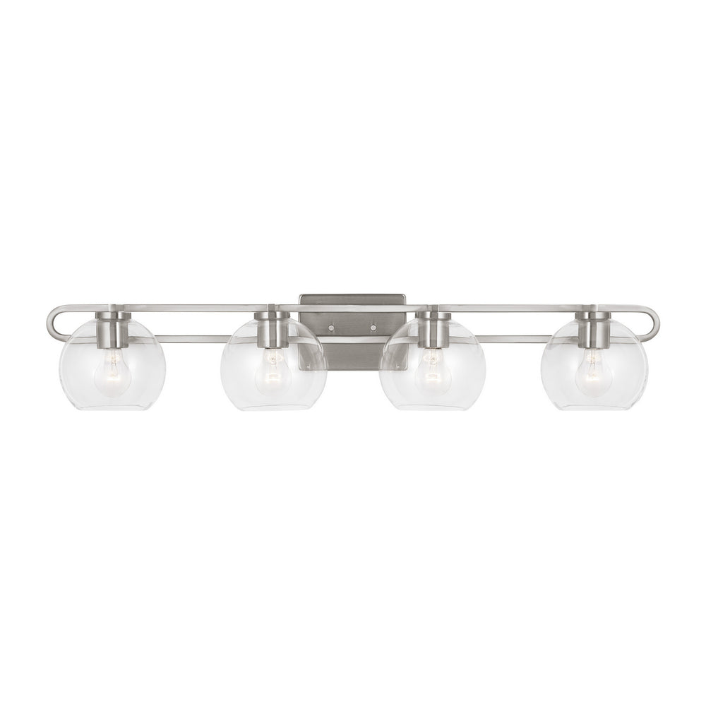 Visual Comfort Studio Canada - Four Light Bath Vanity - Codyn - Brushed Nickel- Union Lighting Luminaires Decor