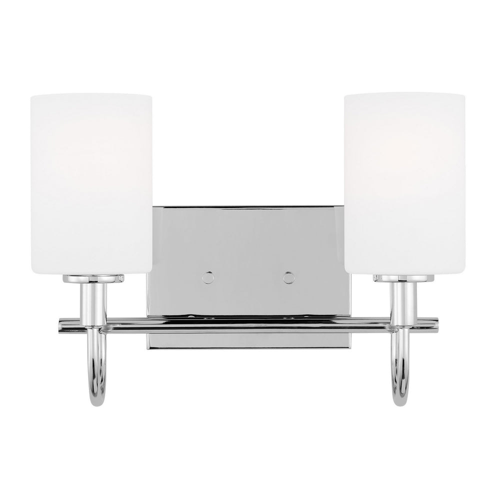 Visual Comfort Studio Canada - LED Bath Wall Sconce - Oak Moore - Chrome- Union Lighting Luminaires Decor