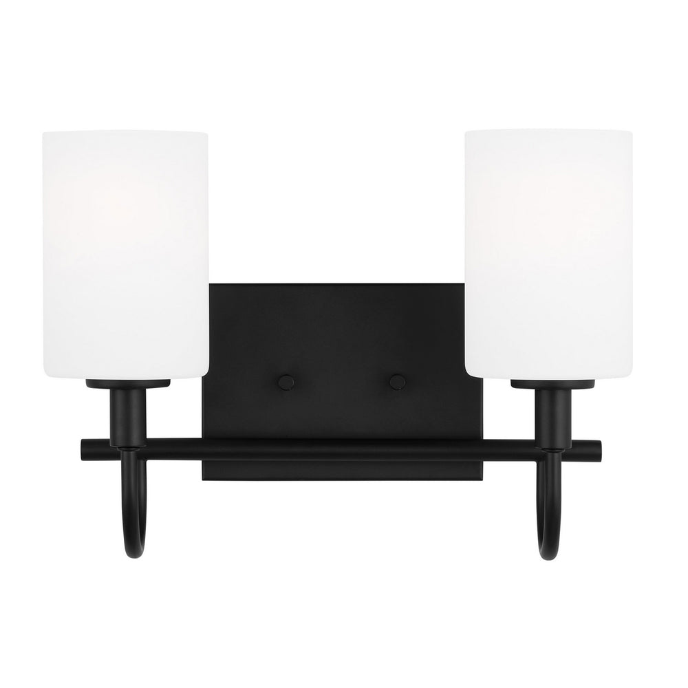 Visual Comfort Studio Canada - LED Bath Wall Sconce - Oak Moore - Midnight Black- Union Lighting Luminaires Decor