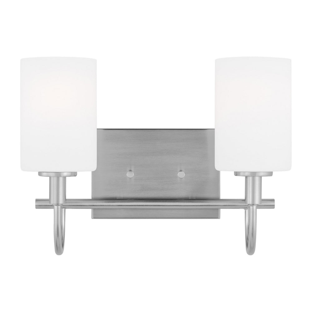Visual Comfort Studio Canada - LED Bath Wall Sconce - Oak Moore - Brushed Nickel- Union Lighting Luminaires Decor