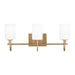 Visual Comfort Studio Canada - LED Bath Wall Sconce - Oak Moore - Satin Brass- Union Lighting Luminaires Decor