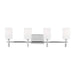 Visual Comfort Studio Canada - LED Bath Wall Sconce - Oak Moore - Chrome- Union Lighting Luminaires Decor