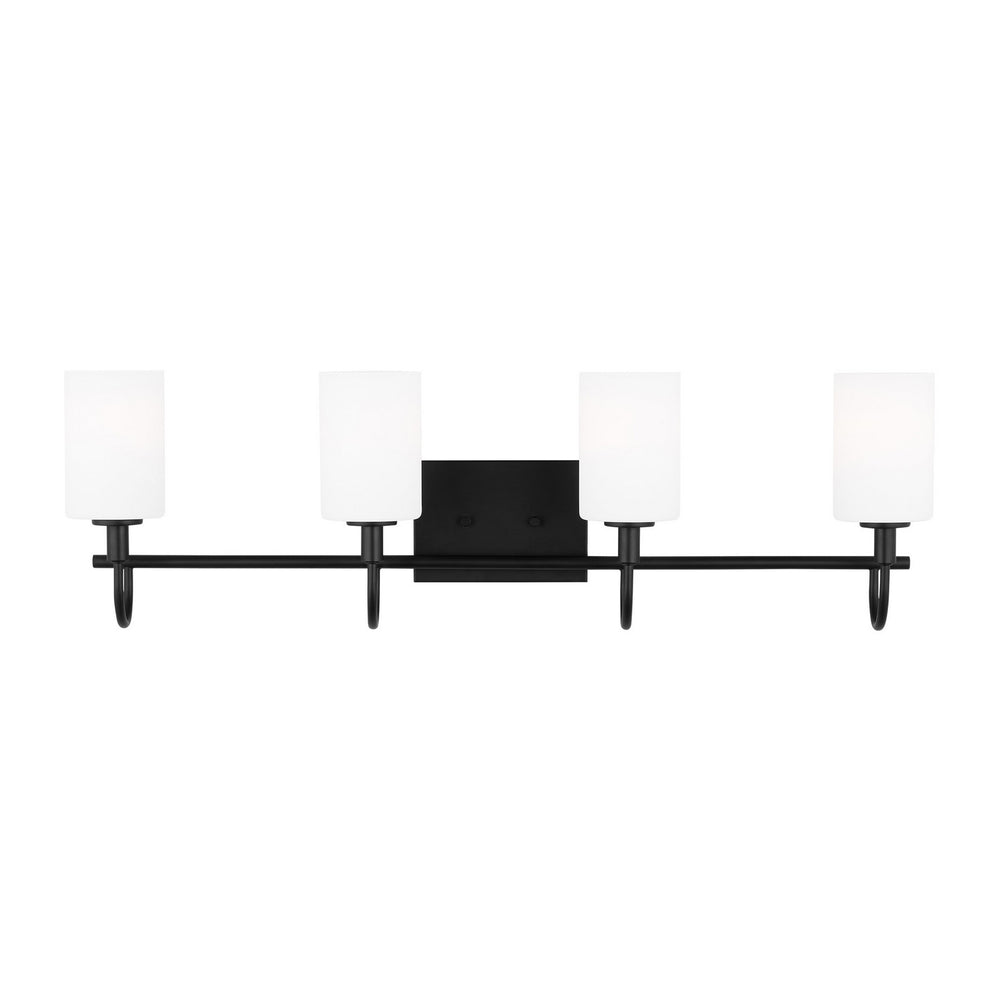 Visual Comfort Studio Canada - LED Bath Wall Sconce - Oak Moore - Midnight Black- Union Lighting Luminaires Decor
