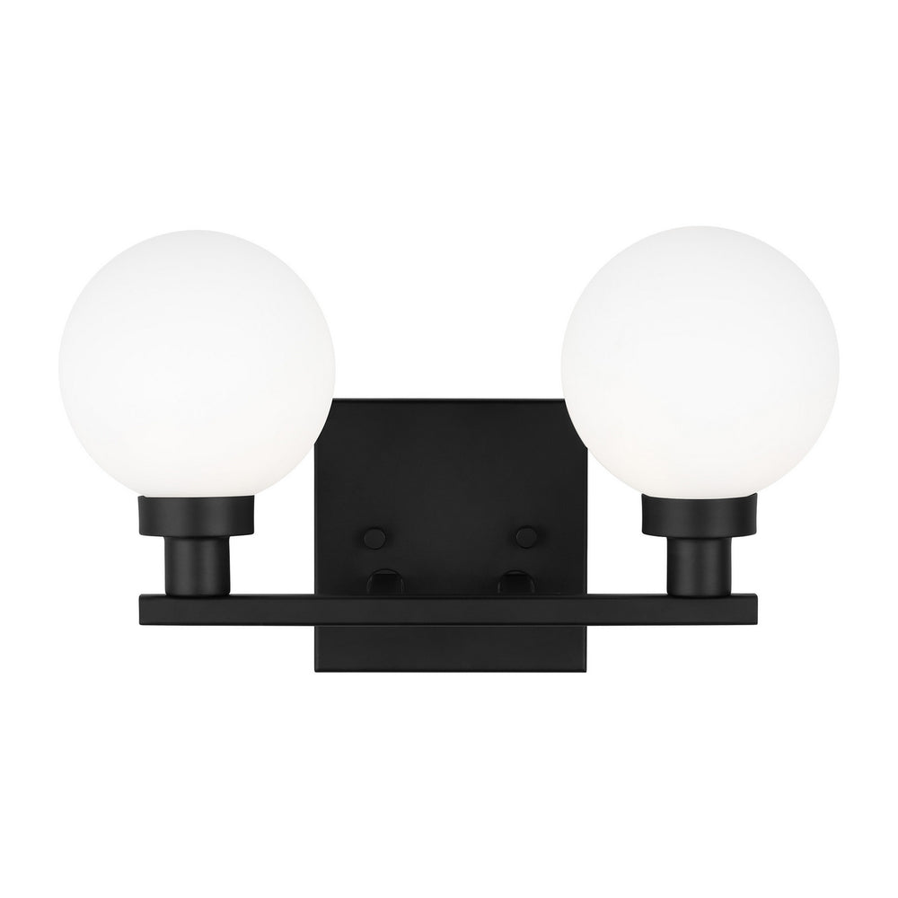 Visual Comfort Studio Canada - Two Light Bath Vanity - Clybourn - Midnight Black- Union Lighting Luminaires Decor