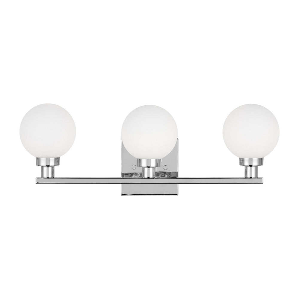 Visual Comfort Studio Canada - Three Light Bath Vanity - Clybourn - Chrome- Union Lighting Luminaires Decor