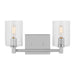Visual Comfort Studio Canada - LED Bath Wall Sconce - Fullton - Chrome- Union Lighting Luminaires Decor