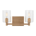Visual Comfort Studio Canada - LED Bath Wall Sconce - Fullton - Satin Brass- Union Lighting Luminaires Decor