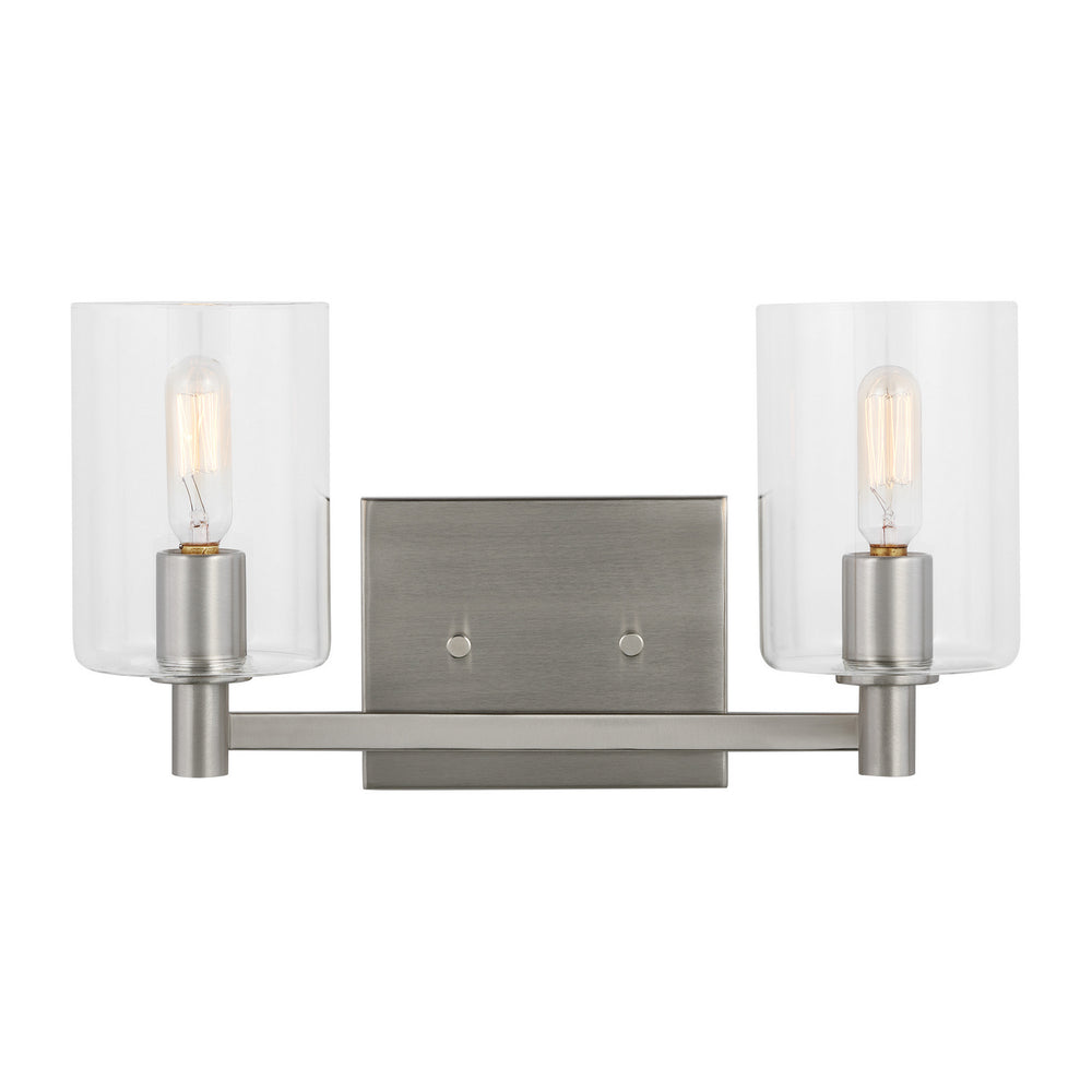 Visual Comfort Studio Canada - LED Bath Wall Sconce - Fullton - Brushed Nickel- Union Lighting Luminaires Decor
