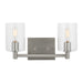 Visual Comfort Studio Canada - LED Bath Wall Sconce - Fullton - Brushed Nickel- Union Lighting Luminaires Decor