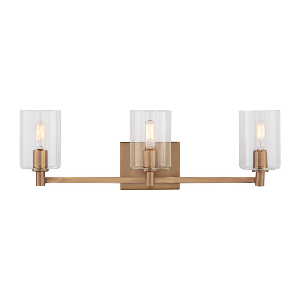 Visual Comfort Studio Canada - LED Bath Wall Sconce - Fullton - Satin Brass- Union Lighting Luminaires Decor