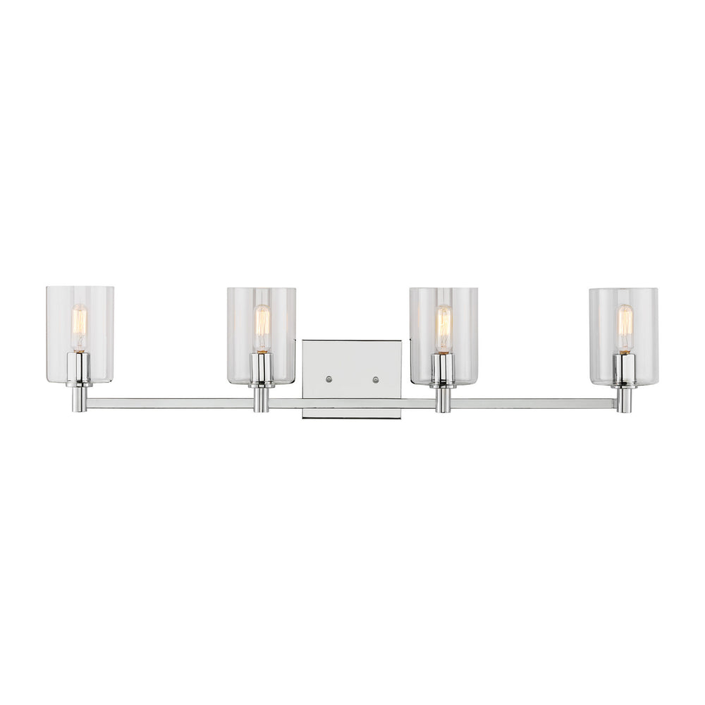 Visual Comfort Studio Canada - LED Bath Wall Sconce - Fullton - Chrome- Union Lighting Luminaires Decor