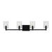 Visual Comfort Studio Canada - LED Bath Wall Sconce - Fullton - Midnight Black- Union Lighting Luminaires Decor