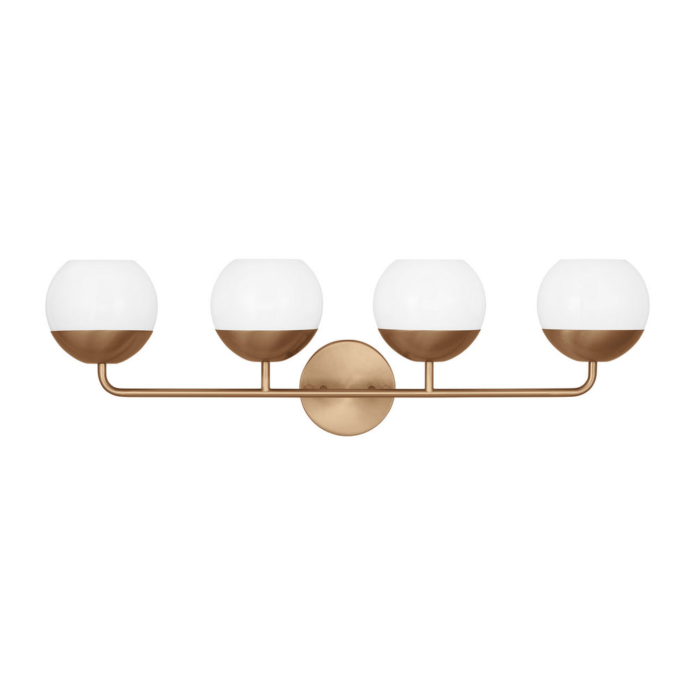 Visual Comfort Studio Canada - LED Bath Wall Sconce - Alvin - Satin Brass- Union Lighting Luminaires Decor