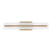 Visual Comfort Studio Canada - LED Bath Wall Sconce - Dex - Satin Brass- Union Lighting Luminaires Decor
