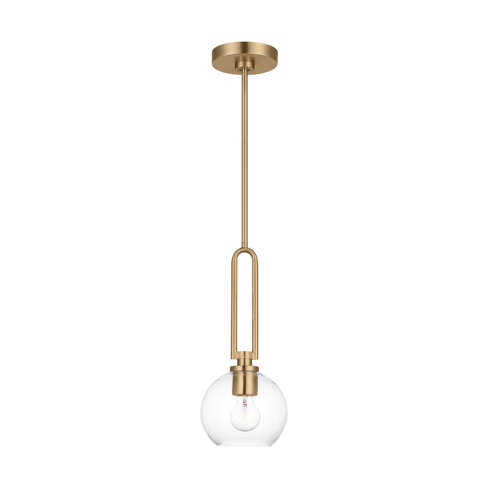 Visual Comfort Studio Canada - One Light Pendant - Codyn - Satin Brass- Union Lighting Luminaires Decor