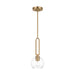 Visual Comfort Studio Canada - One Light Pendant - Codyn - Satin Brass- Union Lighting Luminaires Decor