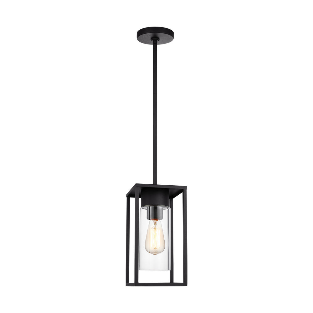Visual Comfort Studio Canada - One Light Outdoor Pendant - Vado - Black- Union Lighting Luminaires Decor
