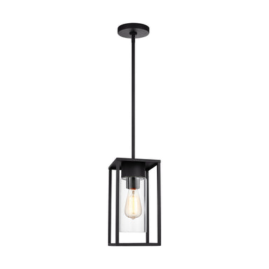 Visual Comfort Studio Canada - One Light Outdoor Pendant - Vado - Black- Union Lighting Luminaires Decor