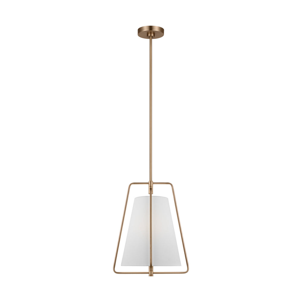 Visual Comfort Studio Canada - One Light Pendant - Allis - Satin Brass- Union Lighting Luminaires Decor