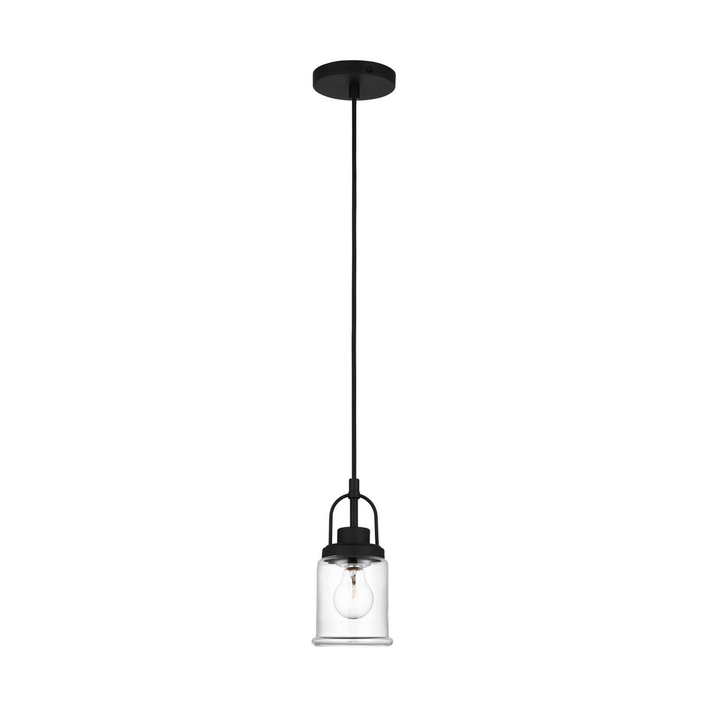 Visual Comfort Studio Canada - One Light Pendant - Anders - Midnight Black- Union Lighting Luminaires Decor