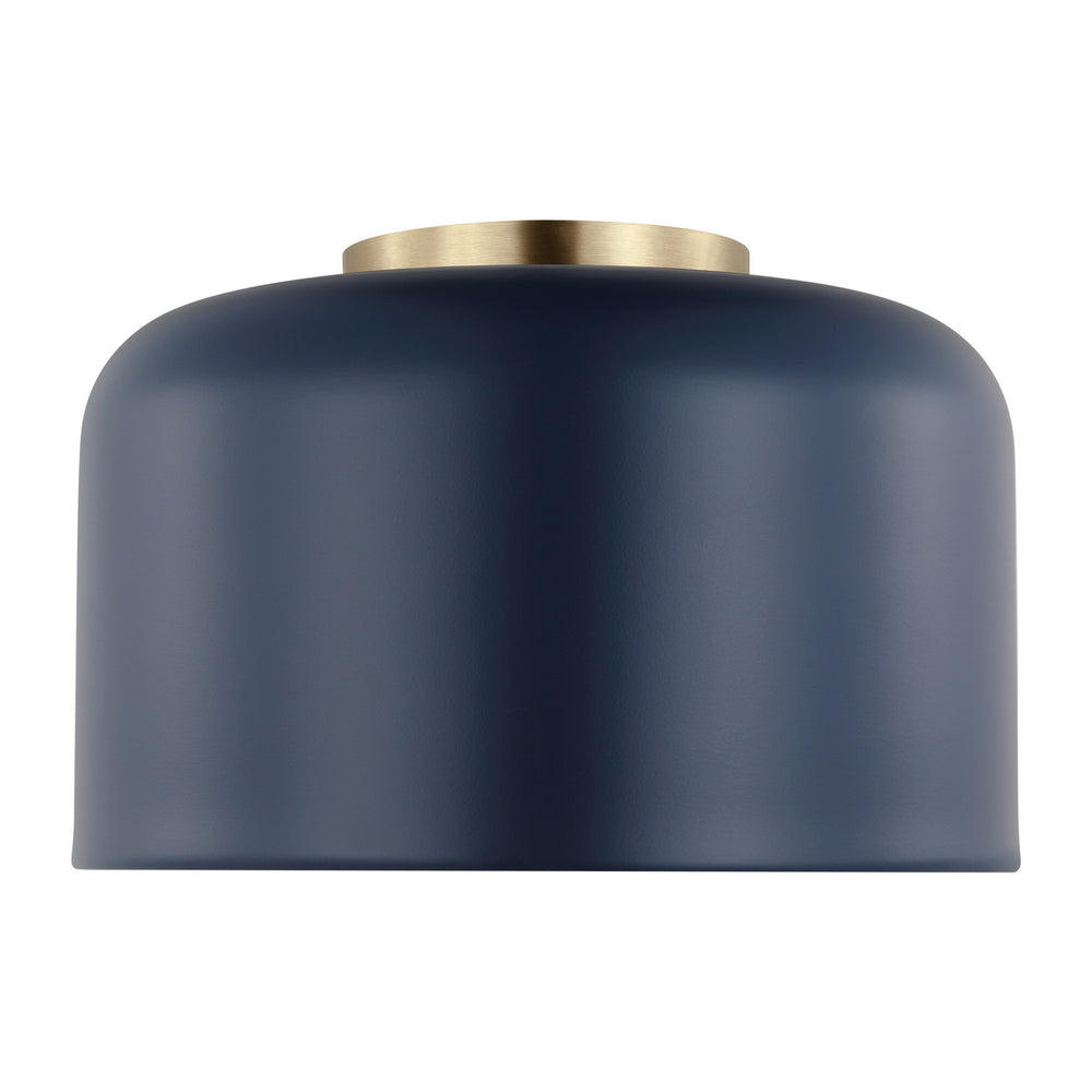 Visual Comfort Studio Canada - One Light Flush Mount - Malone - Navy- Union Lighting Luminaires Decor