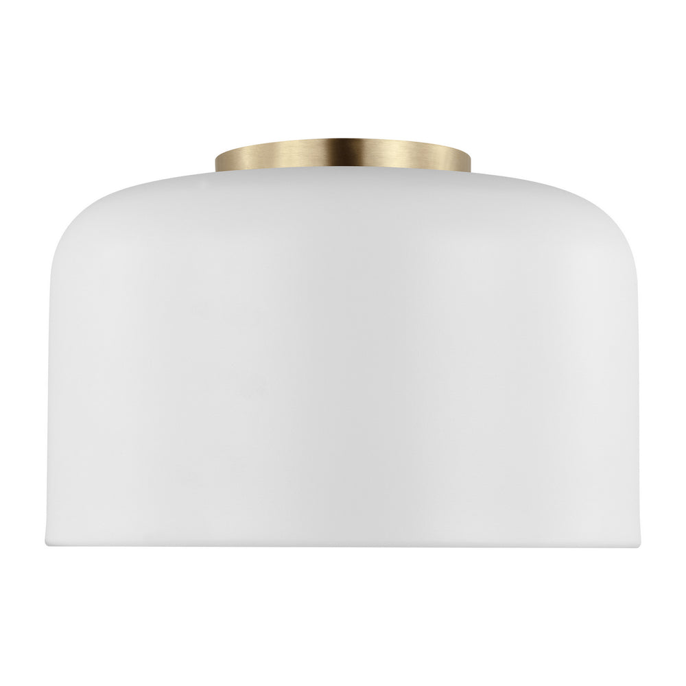 Visual Comfort Studio Canada - LED Flush Mount - Malone - Matte White- Union Lighting Luminaires Decor