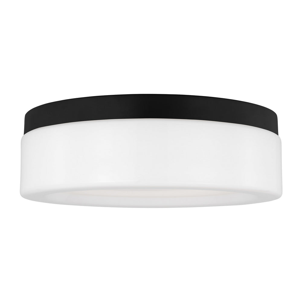 Generation Lighting Canada - LED Flush Mount - Rhett - Midnight Black- Union Lighting Luminaires Decor