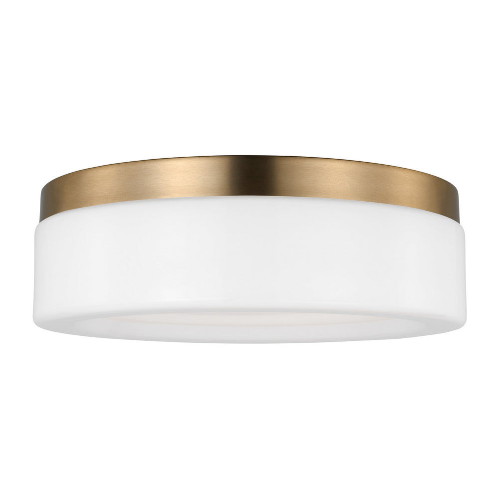 Generation Lighting Canada - LED Flush Mount - Rhett - Satin Brass- Union Lighting Luminaires Decor
