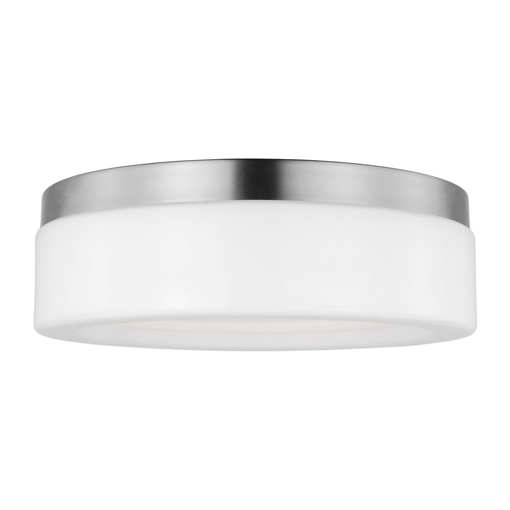 Generation Lighting Canada - LED Flush Mount - Rhett - Brushed Nickel- Union Lighting Luminaires Decor