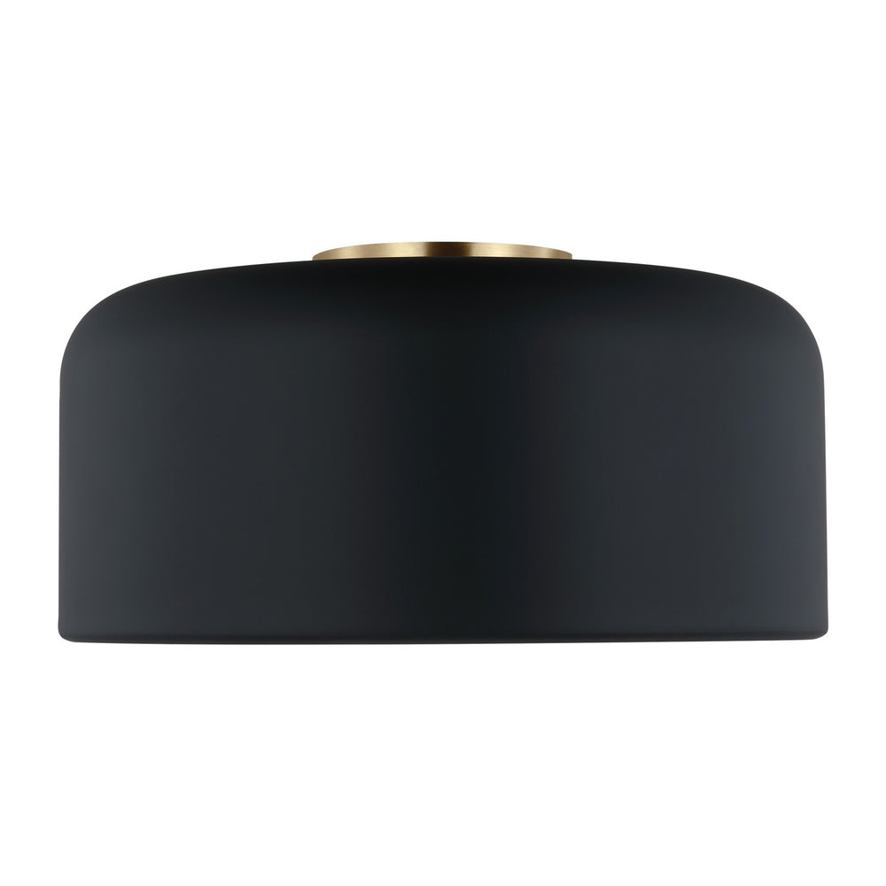 Visual Comfort Studio Canada - LED Flush Mount - Malone - Midnight Black- Union Lighting Luminaires Decor
