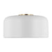 Visual Comfort Studio Canada - LED Flush Mount - Malone - Matte White- Union Lighting Luminaires Decor