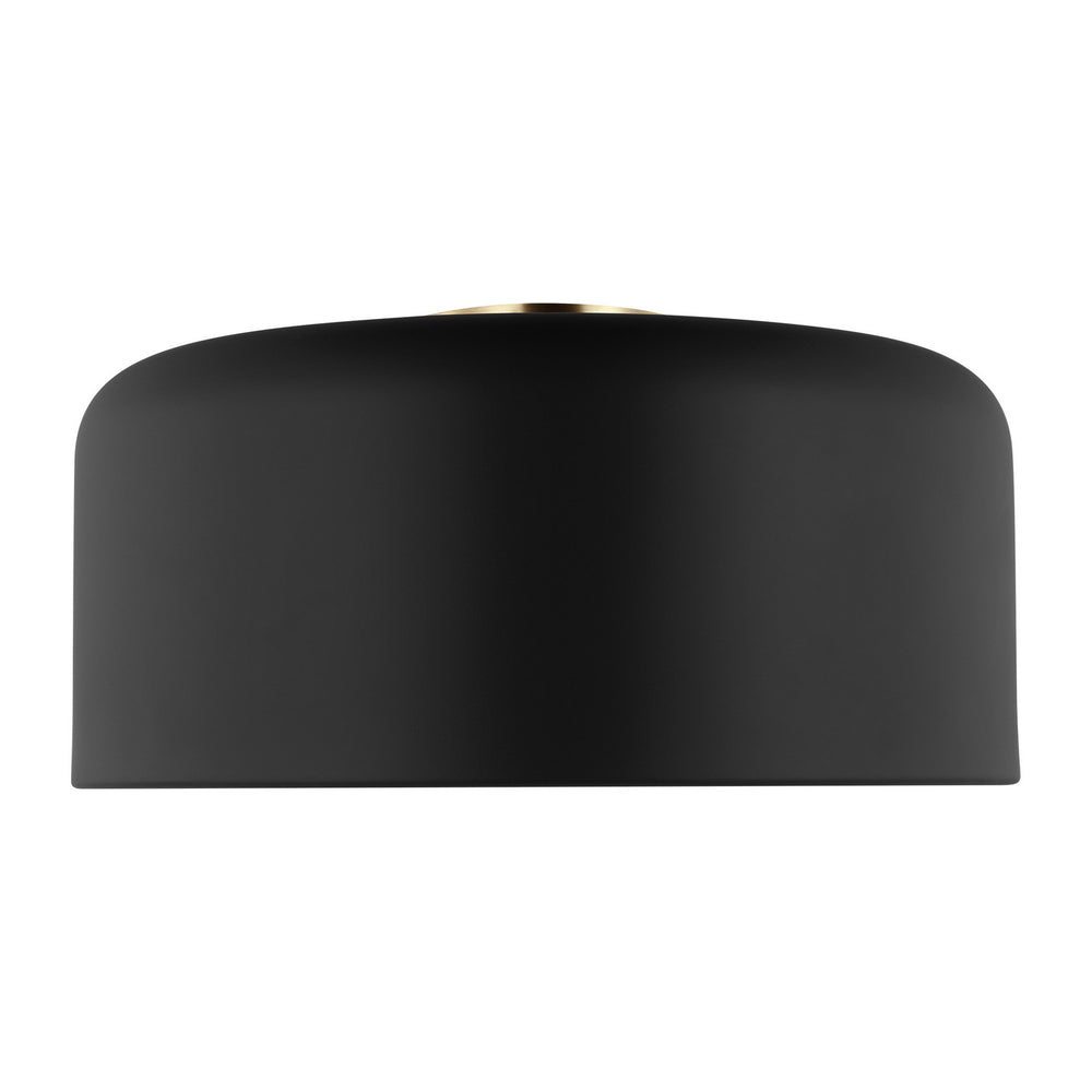 Visual Comfort Studio Canada - LED Flush Mount - Malone - Midnight Black- Union Lighting Luminaires Decor