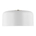 Visual Comfort Studio Canada - LED Flush Mount - Malone - Matte White- Union Lighting Luminaires Decor