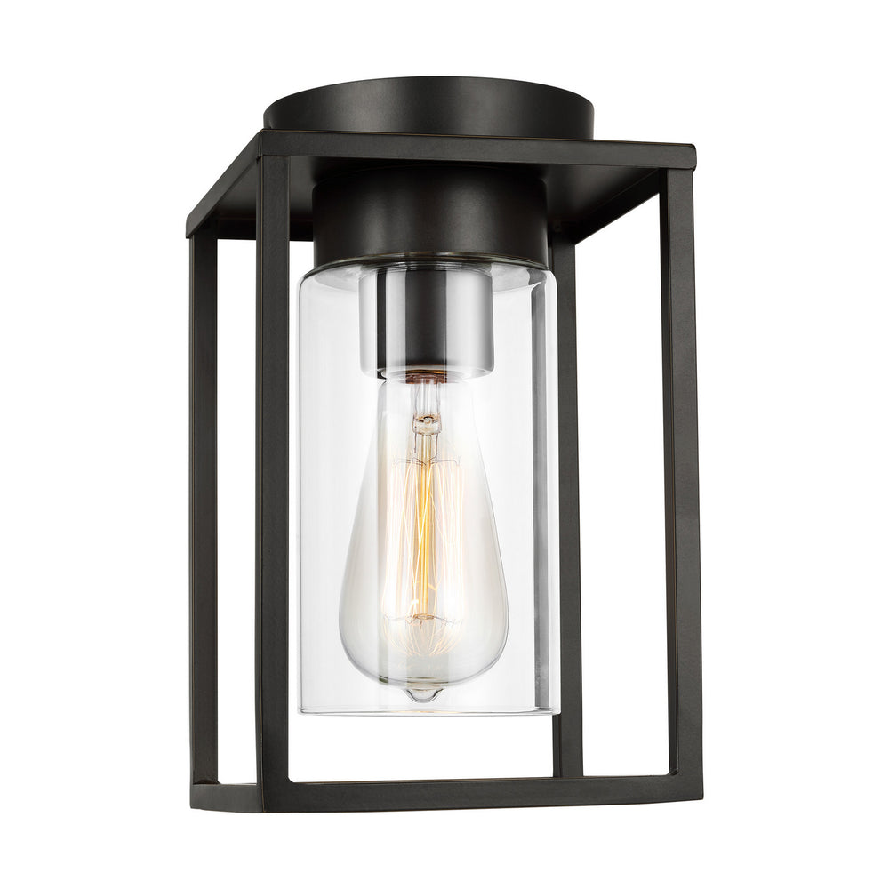 Visual Comfort Studio Canada - One Light Outdoor Flush Mount - Vado - Antique Bronze- Union Lighting Luminaires Decor