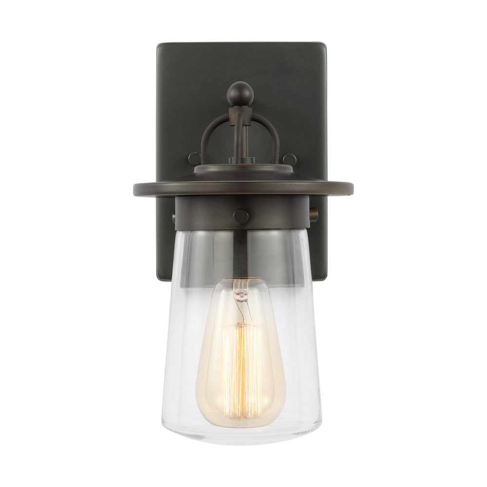 Generation Lighting Canada - One Light Outdoor Wall Lantern - Tybee - Antique Bronze- Union Lighting Luminaires Decor