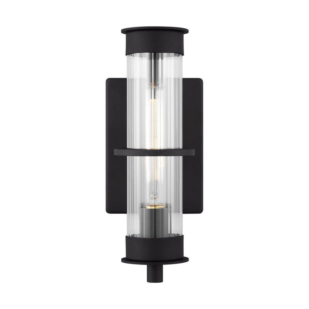 Visual Comfort Studio Canada - One Light Outdoor Wall Lantern - Alcona - Black- Union Lighting Luminaires Decor