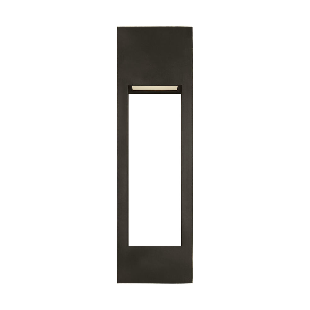 Visual Comfort Studio Canada - LED Outdoor Wall Lantern - Testa - Antique Bronze- Union Lighting Luminaires Decor
