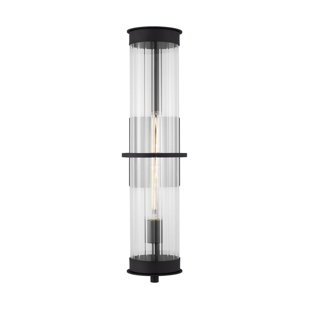 Visual Comfort Studio Canada - One Light Outdoor Wall Lantern - Alcona - Black- Union Lighting Luminaires Decor