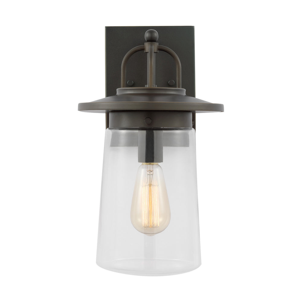 Generation Lighting Canada - One Light Outdoor Wall Lantern - Tybee - Antique Bronze- Union Lighting Luminaires Decor