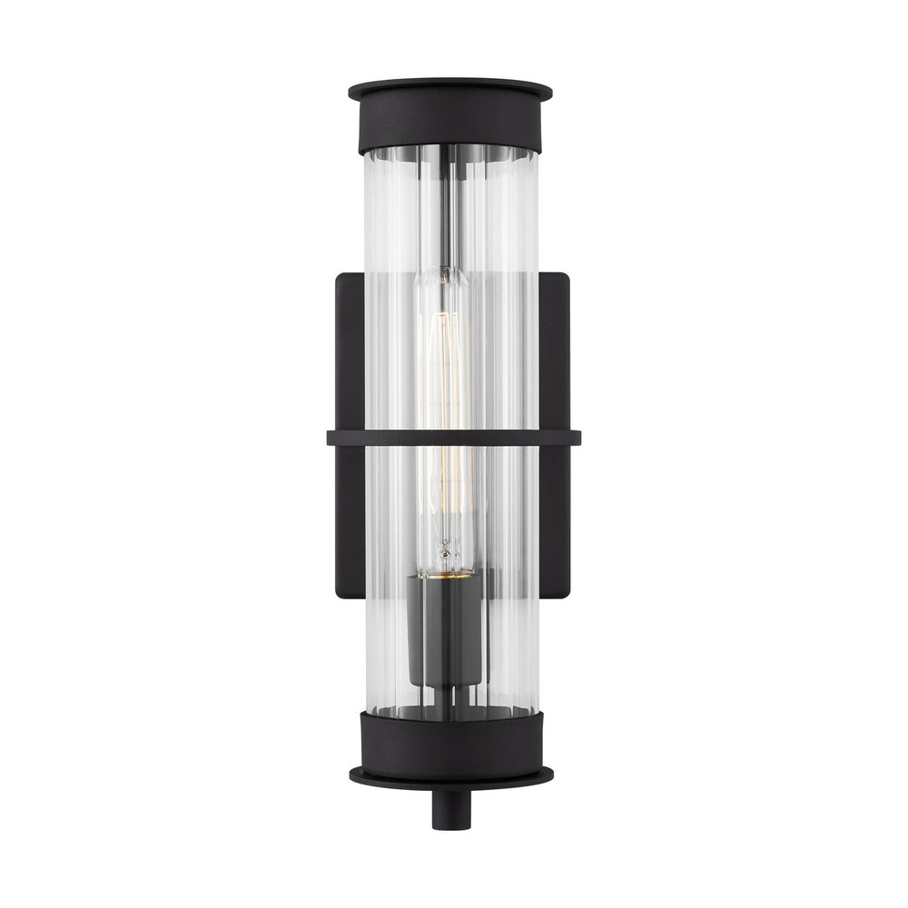 Visual Comfort Studio Canada - One Light Outdoor Wall Lantern - Alcona - Black- Union Lighting Luminaires Decor