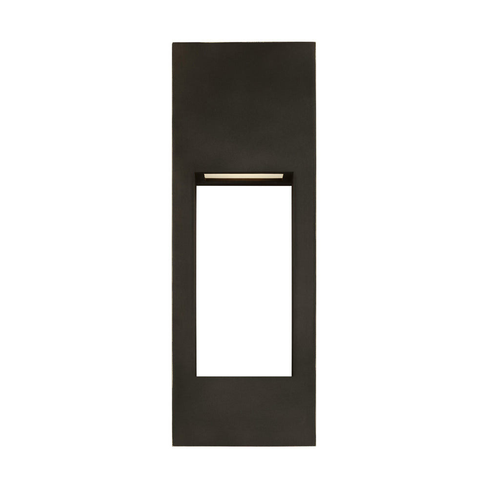 Visual Comfort Studio Canada - LED Outdoor Wall Lantern - Testa - Antique Bronze- Union Lighting Luminaires Decor