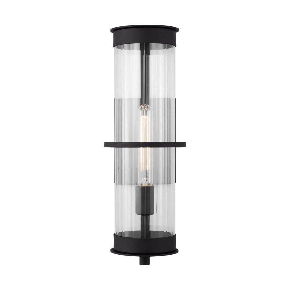 Visual Comfort Studio Canada - One Light Outdoor Wall Lantern - Alcona - Black- Union Lighting Luminaires Decor