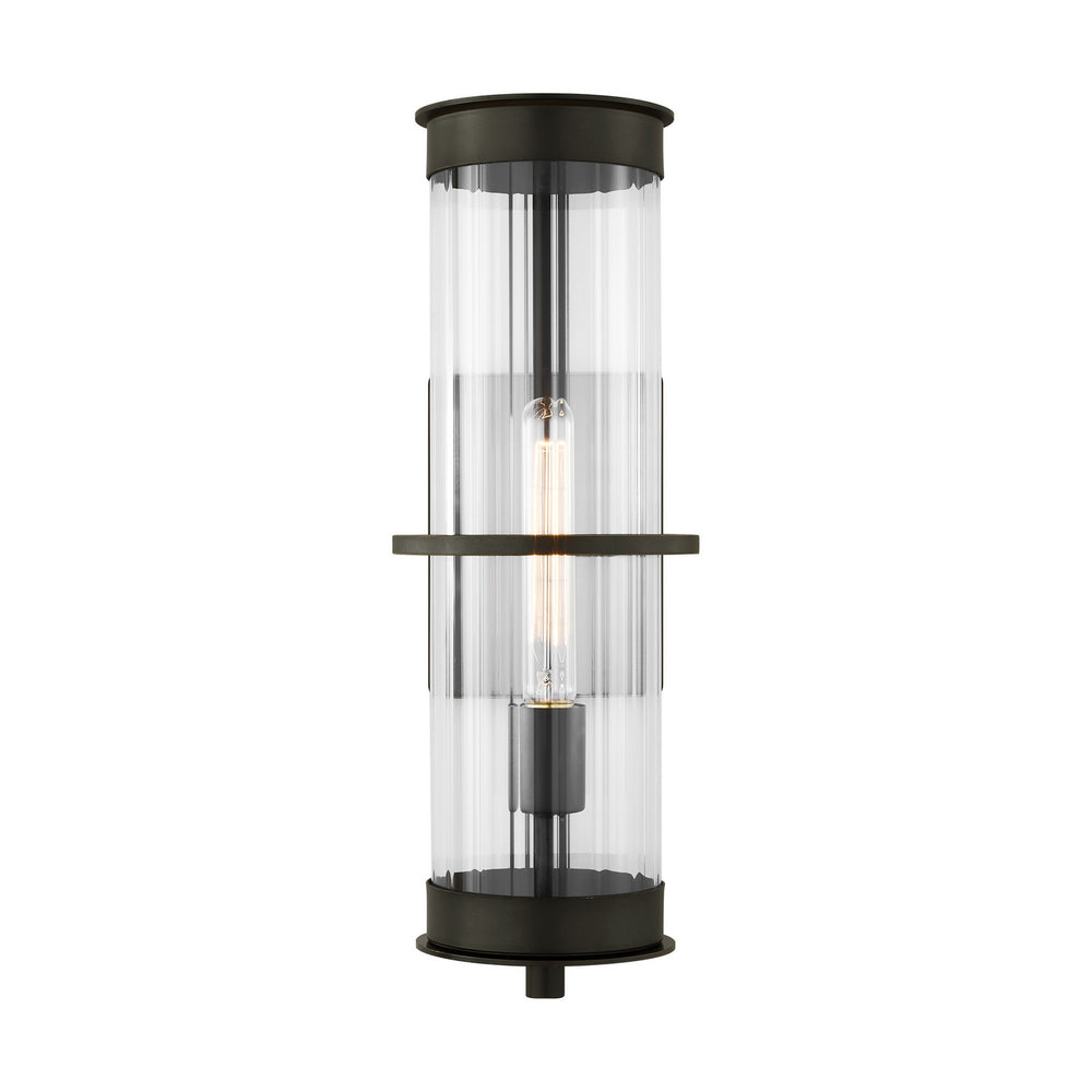 Visual Comfort Studio Canada - One Light Outdoor Wall Lantern - Alcona - Antique Bronze- Union Lighting Luminaires Decor