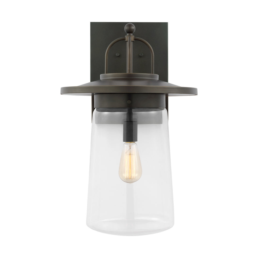 Generation Lighting Canada - One Light Outdoor Wall Lantern - Tybee - Antique Bronze- Union Lighting Luminaires Decor